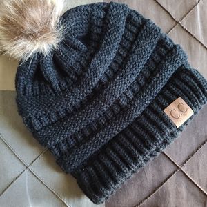 NWOT CC Pom Pom Beanie